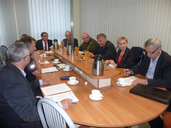 Posiedzenie Powiatowego Zespołu Zarządzania Kryzysowego w dniu 29 września 2016