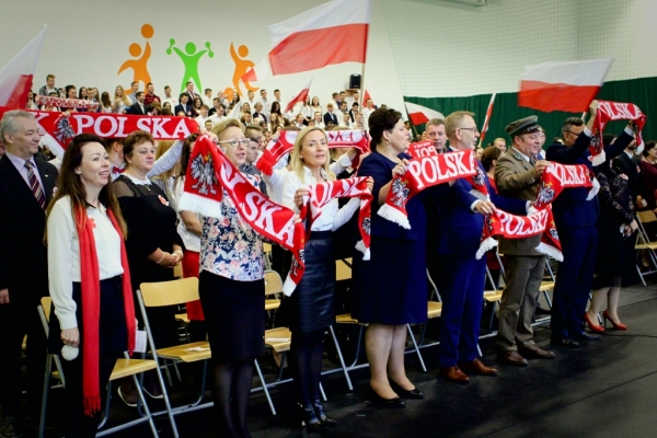 Narodowe Święto Niepodległości w Zespole Szkół Zawodowych w Kurzętniku